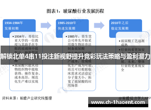 解锁北单4串11投注新视野提升竞彩玩法策略与盈利潜力